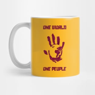 ONE WORLD ONE PEOPLE Mug